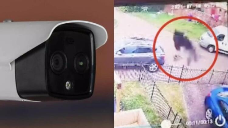 Κρυφή κάμερα απαθανατίζει περίεργη μαύρη φιγούρα έξω από σπίτι οικογενείας – Τρομοκρατημένη μητέρα συνειδητοποιεί…