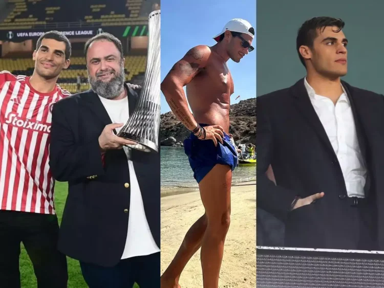 Μιλτιάδης Μαρινάκης: Ποιος είναι ο 25χρονος κούκλος γιος του Βαγγέλη Μαρινάκη που πανηγύρισε το κύπελλο με τον πατέρα του