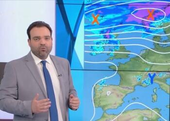 «Πνίγει» την χώρα στο τριήμερο του Πάσχα ο Κλέαρχος Μαρουσάκης: «Πάρτε ομπρέλες, ζακέτες και μπουφάν – Μέχρι το πρωί της Κυριακής όταν θα ετοιμάζουμε το αρνί…»