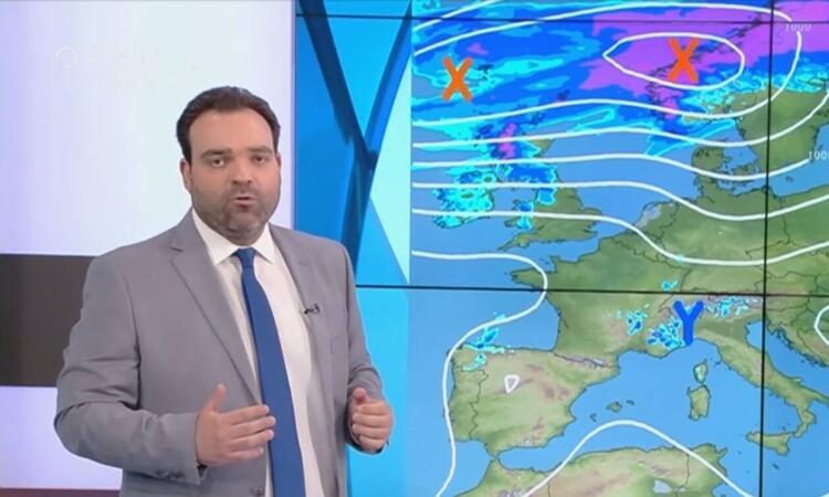 «Πνίγει» την χώρα στο τριήμερο του Πάσχα ο Κλέαρχος Μαρουσάκης: «Πάρτε ομπρέλες, ζακέτες και μπουφάν – Μέχρι το πρωί της Κυριακής όταν θα ετοιμάζουμε το αρνί…»