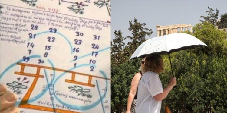 «Φούρνος» τα Μερομήνια για το καλοκαίρι: «Για 40 μέρες η χώρα…»