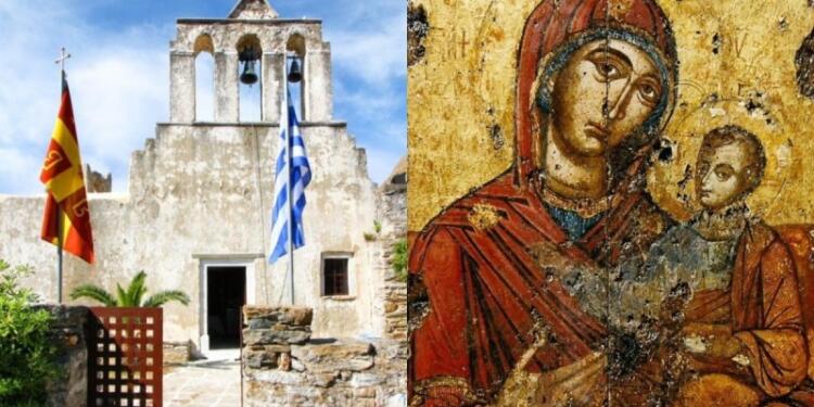 Δέος με την θαυματουργή Παναγιά της Νάξου: Όταν οι κάτοικοι κινδύνευαν εκείνη ίδρωνε – Η συγκλονιστική ιστορία της μονής Δροσιανής (video)