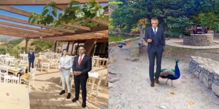 «Κλάμα» στο Twitter με τα παγώνια του Ευαγγελάτου: Το «τερμάτισε» με τα γραφικά και «πήγε» πρώτος στην γαμήλια δεξίωση Κασσελάκη – Tyler