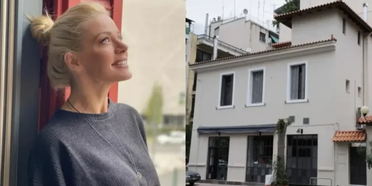 Ένα παλάτι αξίας 500.000 ευρώ: Η νεοκλασική σπιταρόνα της Ζέτας Μακρυπούλια στον Κεραμικό που κοστίζει μισό εκατομμύριο