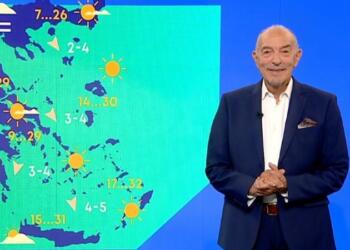 «Χρuσή βροχή» από τον Τάσο Αpνιακό: «Σκονοσύννεφα με 36άρια…»