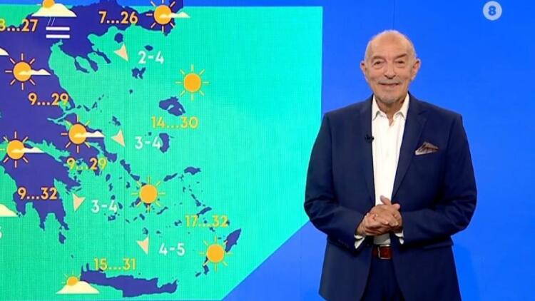 «Χρuσή βροχή» από τον Τάσο Αpνιακό: «Σκονοσύννεφα με 36άρια…»