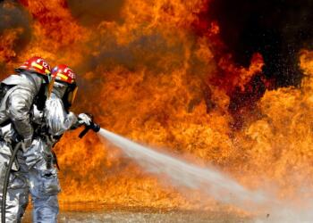 firefighters, fire, firefighting