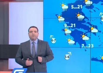 «Μαυρίζει» το καλοκαίρι ο Κλέαρχος Μαρουσάκης: «Θύελλα με τόξο βροχών…»