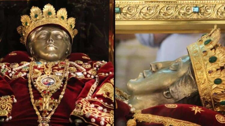 Μέγα θαύμα: Η λάρνακα της Αγίας Ελένης αχνίζει σαν να αναπνέει (Video)