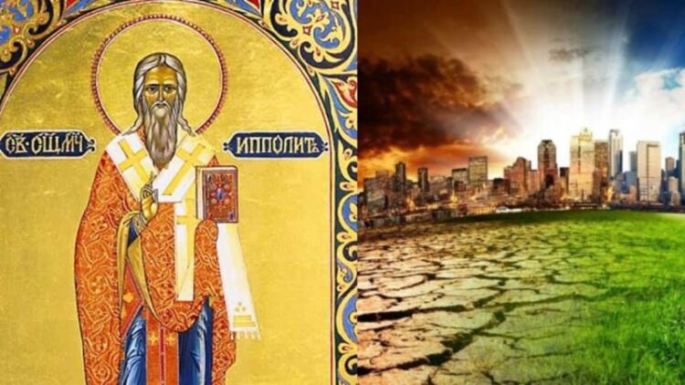 «Ταρακούνημα» από την προφητεία του Αγίου Ιππολύτου: «Ξηρασία, ανεμοθύελλες και άκαρπη γη θα φέρει ο ερχομός του…»