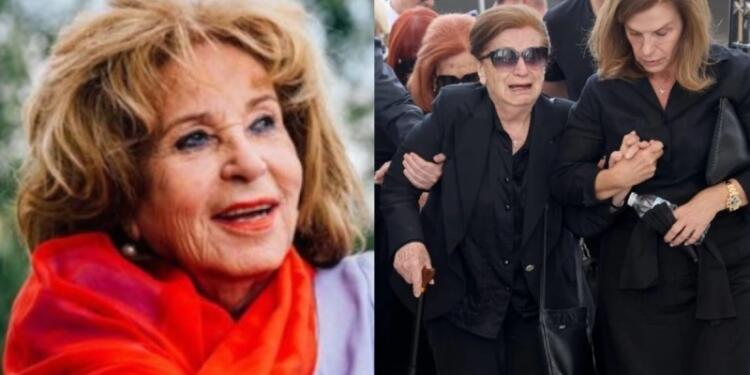 Θρήνος στην κηδεία της Δέσποινας Στυλιανοπούλου: Πλήθος καλλιτεχνών για το τελευταίο αντίο στη σπουδαία ηθοποιό (photos)