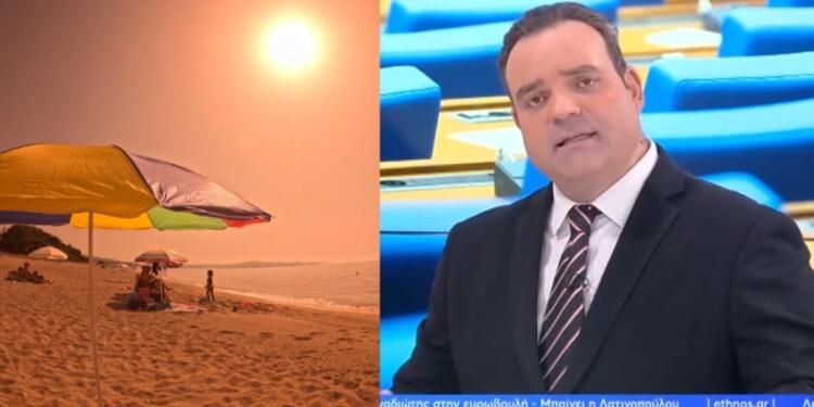 Μας προειδοποιεί ο Κλέαρχος Μαρουσάκης: Ισχυρός καύσωνας με τον υδράργυρο στα ύψη – «Καίγεται» όλη η χώρα