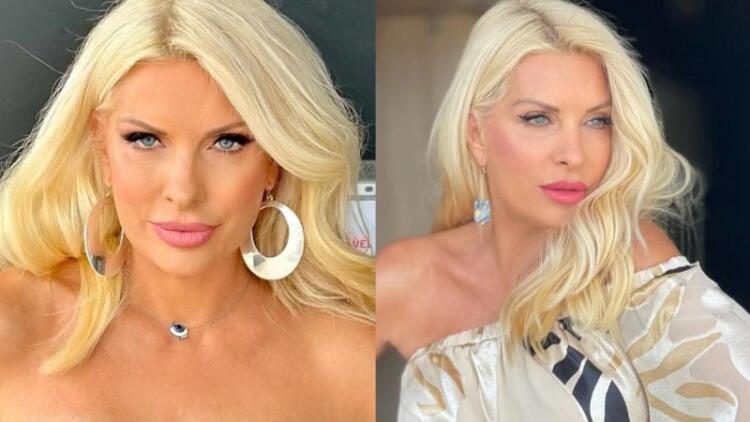 Γυναικάρα με τα όλα της: Η Ελένη Μενεγάκη ποζάρει ατίθαση και ανέμελη στην Άνδρο και μοιράζει εγκεφαλικά (video)