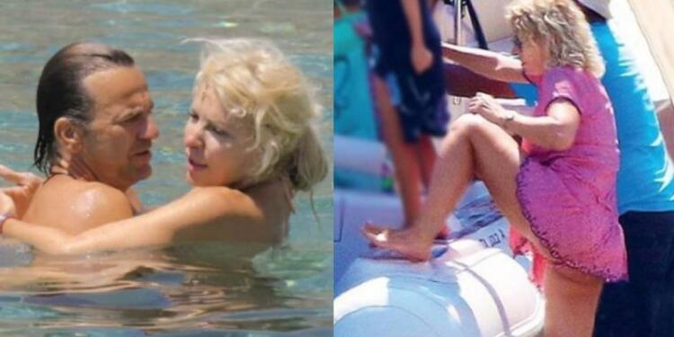 Κι αρμενίζανε στα πέλαγα…: «Όργωσε» το Αιγαίο η Ελένη Μενεγάκη με το φουσκωτό σκάφος του Ματέο Παντζόπουλου (photo)