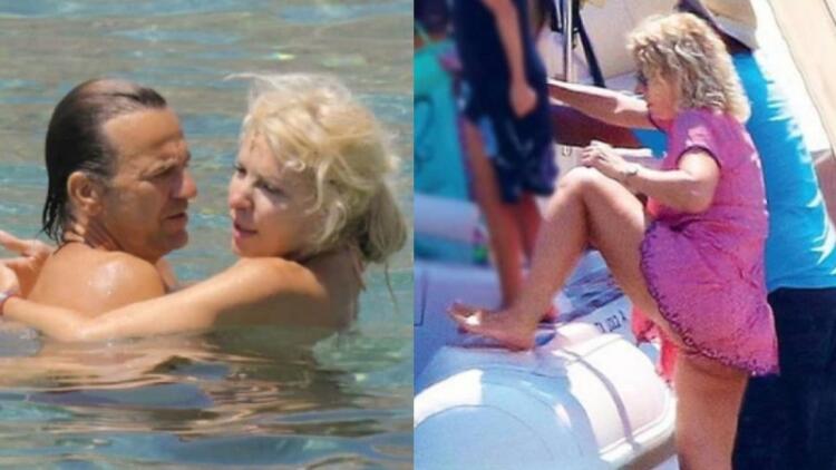 Κι αρμενίζανε στα πέλαγα…: «Όργωσε» το Αιγαίο η Ελένη Μενεγάκη με το φουσκωτό σκάφος του Ματέο Παντζόπουλου (photo)