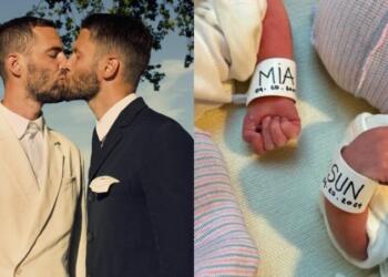 «Αγοράζουν μωρά λες και ψωνίζουν από σούπερ μάρκετ»: Σάλος στο ίντερνετ για τα δίδυμα που απέκτησε σχεδιαστής μόδας με τον άντρα του