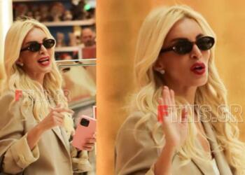 Κρατούσε στα χέρια της…12 μισθούς: Σούσουρο με την εμφάνιση της Κατερίνας Καινούργιου στο κέντρο της Αθήνας