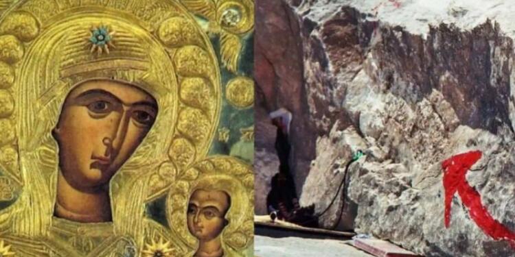 Λίγοι το ξέρουν: Τα πατήματα της Παναγιάς Προυσιώτισσας – Η θαυματουργή εικόνα και η ιστορία της