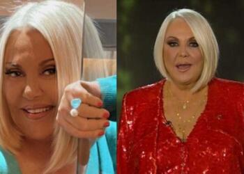 Παραλήρημα με την Κορομηλά: Στα 67 της έβαλε σατινέ και γόβες που την δείχνουν 30άρα!