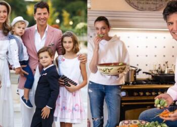 Περήφανος οικογενειάρχης ο Σάκης Ρουβάς: Μεγάλωσαν τα 4 παιδιά του και καμαρώνει – «Μαθαίνω από εσάς» (photos)