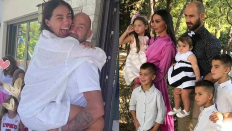 Μετά από 13 χρόνια γάμου και 6 παιδιά: Τρισευτυχισμένος ο Βασίλης Σπανούλης, το ανακοίνωσε για την Ολυμπία Χοψονίδου