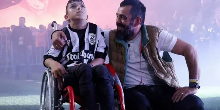 Kίνηση ανθρωπιάς από τον ΠΑΟΚ: Πληρώνει τα έξοδα για την ειδική θεραπεία του μικρού Γιαννάκη στην Αμερική