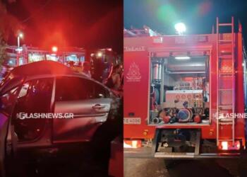 Τροχαίο δυστύχημα στα Χανιά: Νεκρός ένας 18χρονος – Χαροπαλεύουν οι δύο συνεπιβάτες