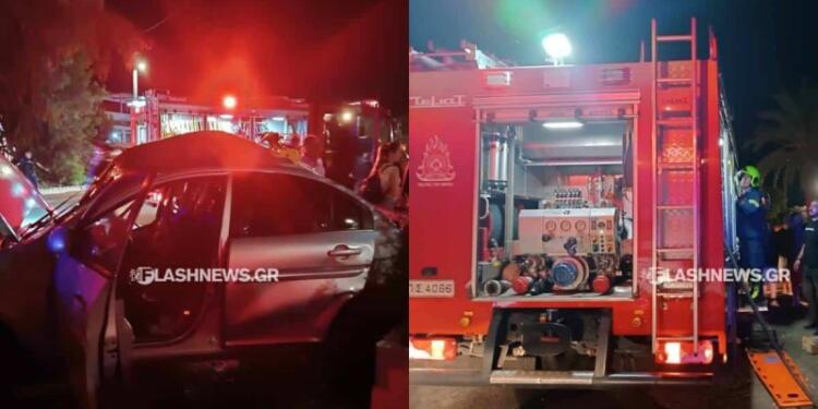 Τροχαίο δυστύχημα στα Χανιά: Νεκρός ένας 18χρονος – Χαροπαλεύουν οι δύο συνεπιβάτες