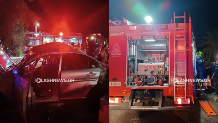 Τροχαίο δυστύχημα στα Χανιά: Νεκρός ένας 18χρονος – Χαροπαλεύουν οι δύο συνεπιβάτες