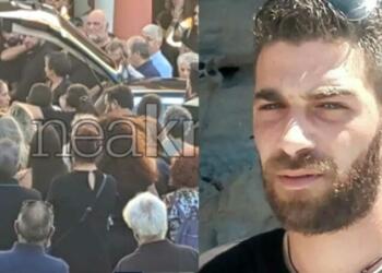 Οδύνη στην κηδεία του 36χρονου Γιώργου Ντ. που έπεσε νεκρός από μπαλoθιά του μπατζανάκη του στο Λασίθι