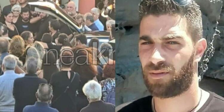 Οδύνη στην κηδεία του 36χρονου Γιώργου Ντ. που έπεσε νεκρός από μπαλoθιά του μπατζανάκη του στο Λασίθι