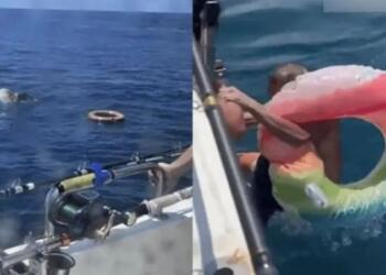 Κοιμήθηκε πάνω σε κουλούρα θαλάσσης και χάθηκε στα ανοιχτά: Τον βρήκαν μετά από 19 ώρες