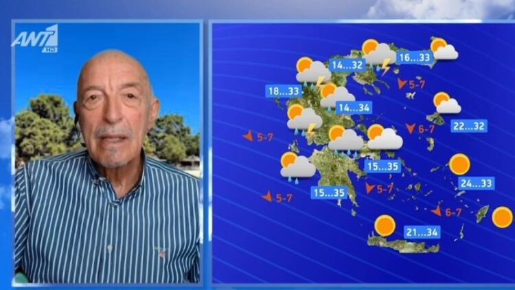 Συναγερμός 48 ωρών από τον Τάσο Αρνιακό: «Από τη ζέστη και τις φωτιές πάμε στις πλημμύρες – Η Αττική στο επίκεντρο από…»