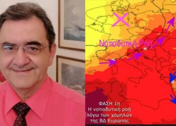 Εκπέμπει «SOS» o Θοδωρής Κολυδάς για τον καύσωνα: «Στη χώρα μας αναμένεται να περάσει από τρεις φάσεις μέχρι…»