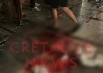 Άγρια επίθεση σε τουρίστες στο Ηράκλειο – Τους «έσπασαν» στο ξύλο την ώρα που έπιναν το ποτό τους (photos)