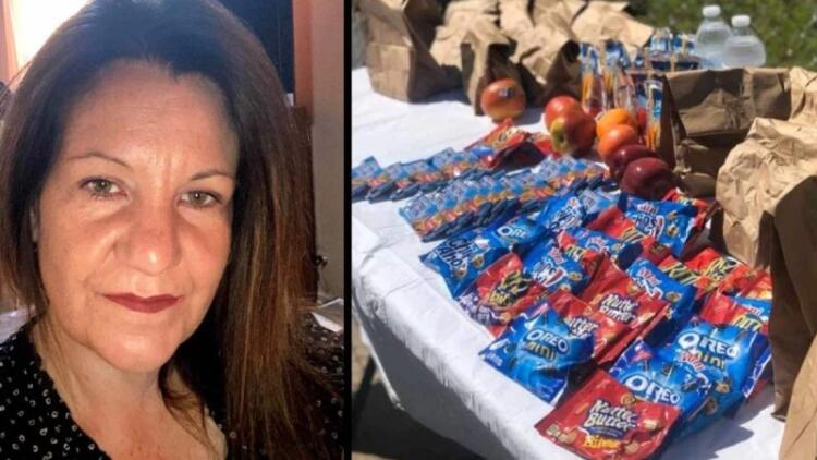 Δασκάλα «κόσμημα» γεμίζει τσάντες με τρόφιμα για τους μαθητές της που δεν έχουν να φάνε