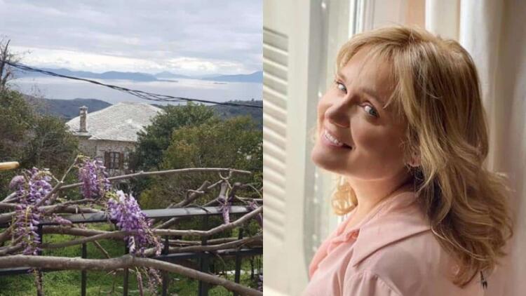 Πέτρινο με τεράστιο κήπο και μαγευτική θέα: Αυτό είναι το εξοχικό της Μαρίας Καβογιάννη στο Πήλιο (photos)
