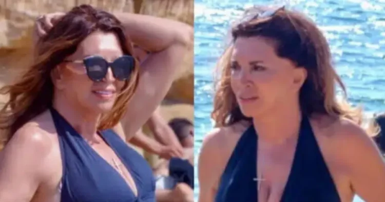 Με μαγιό, χωρίς ρετούς και φίλτρα: Η Μιμή Ντενίση στα 71 της, βάζει «κάτω» 40αρες