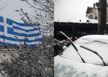 «Τυφώνας» χιονιού από τα Μερομήνια: Κλείδωσε το χειρότερο 20ήμερο του χειμώνα!