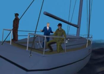 Ξαναχτύπησε ο Νίκος Ευαγγελάτος: Πάλεψε με τα κύματα στο Αιγαίο και «έριξε» το Twitter (video)