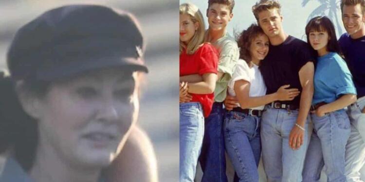 Σάνεν Ντόχερτι: Συγκλονίζουν οι τελευταίες φωτογραφίες της ηθοποιού – Έτσι την αποχαιρέτησαν «Κέλι» και «Ντόνα» του Beverly Hills