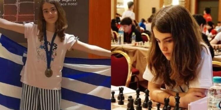 Δυστυχώς μόνο ο ΑΝΤ1 το έδειξε: Παγκόσμια πρωταθλήτρια στο σκάκι η 11χρονη Ευαγγελία Σίσκου