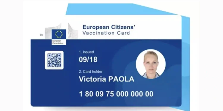Έρχεται στην Ελλάδα τον Σεπτέμβριο η Ευρωπαϊκή Κάρτα Εμβολιασμού