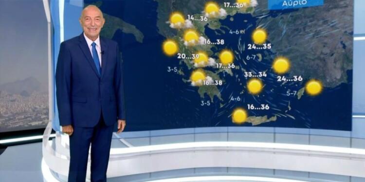 «Καζάνι» εν όψει από τον Τάσο Αρνιακό: «Τελευταία μέρα δροσιάς η…»