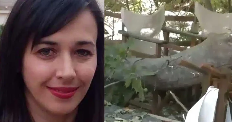 Θρήνος για την 44χρονη Γεωργία που έπεσε κλαδί και την σκότωσε σε ταβέρνα