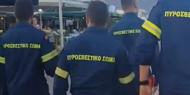Συγκινητικό βίντεο: Πολίτες χειροκροτούν πυροσβέστες μετά την κατάσβεση της φωτιάς στην Κω – «Για όσο χρειαστεί…»