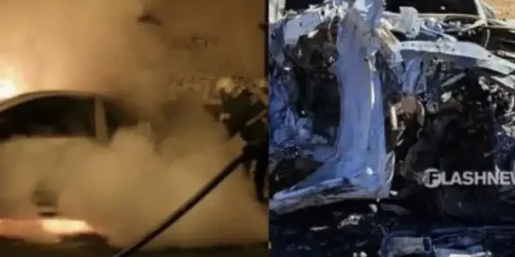 Τραγωδία: Γνωστός τραγουδιστής ο οδηγός που κάηκε στο τροχαίο – Δεν πρόλαβε να βγει από το όχημα