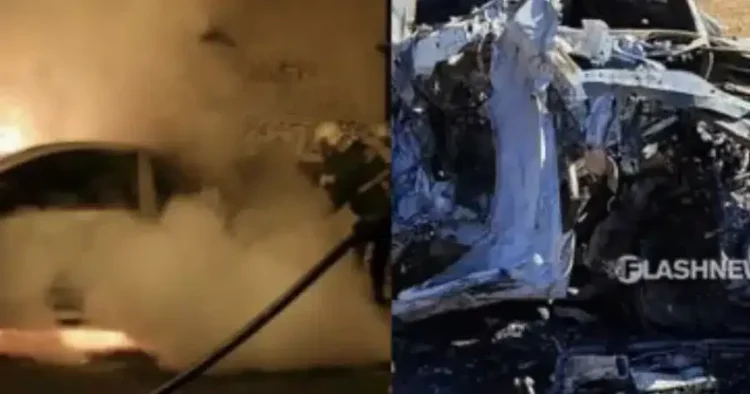 Τραγωδία: Γνωστός τραγουδιστής ο οδηγός που κάηκε στο τροχαίο – Δεν πρόλαβε να βγει από το όχημα