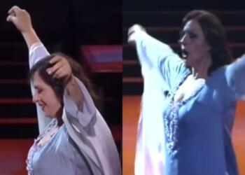 Λεβέντισσα η Χαρούλα Αλεξίου: Άφησε το μικρόφωνο και έπιασε το ζεϊμπέκικο – Το video που ξεπέρασε τις 9.000.000 προβολές