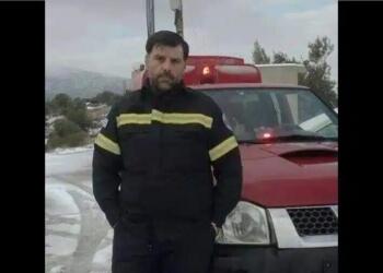 Κλαίει ο ουρανός: Όλοι στα μαύρα για τον Μιχάλη, έπεσε νεκρός ο πυροσβέστης στα 51 του